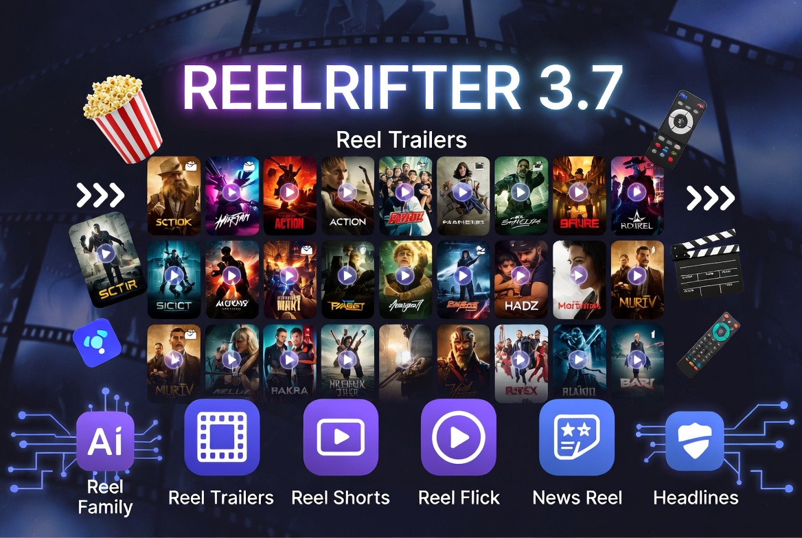 Reelist Reels ReelRifter 3.7: Reel Trailers, a tidier Reel family, and AI agents that ...